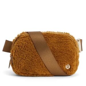 lululemon athletica Caramel Sherpa Crossbody Bag